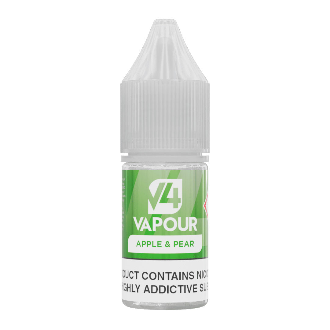 Apple & Pear 10ml E-liquid | V4 Vapour | Made in Britain