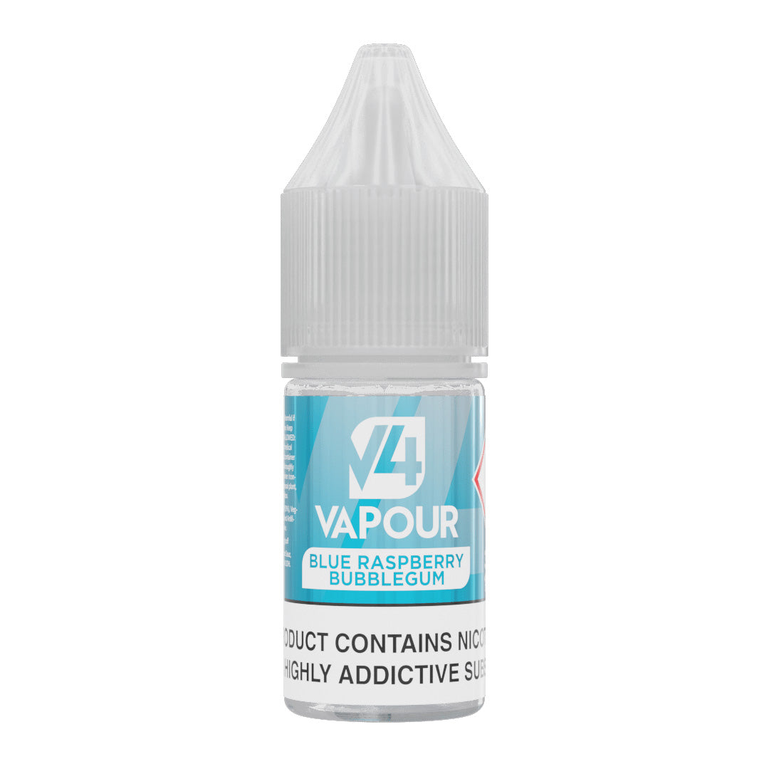 Blue Raspberry Bubblegum 10ml E-liquid | V4 Vapour | Made in Britain